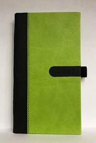 Bora - diár 2017 týždenný vreckový- zeleno/čierny