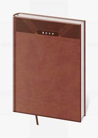 Diár 2017 týždenný A5 Print - anglická červená