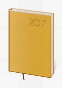 Print - diár 2017 denný A5 - žltý