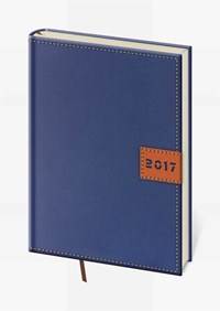 Diár 2017 týždenný A5 Toledo-modrý