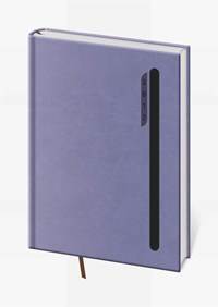 Violet - Diár 2017 denný A5 Violet - Fialovo/čierny