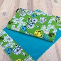 Obal na knihu Bike zelený