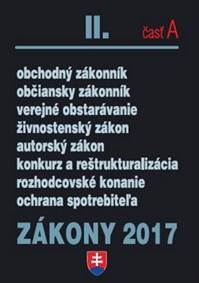 Zákony 2017 II. časť A
