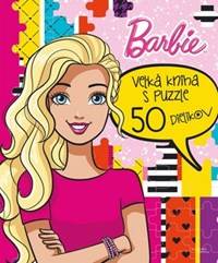 Barbie Veľká kniha s puzzle