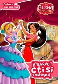 Elena z Avaloru - Vybarvuj, čti si, nalepuj