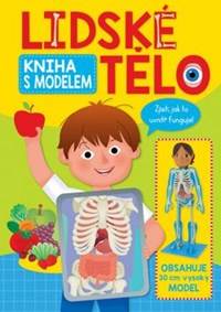 Lidské tělo Kniha s modelem