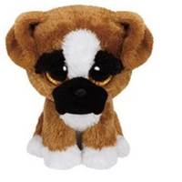 Plyš očka střední pes boxer