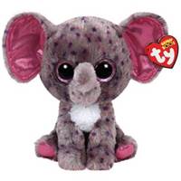 Beanie Boos Specks fialový slon 24 cm