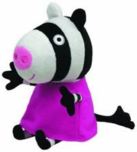 Beanie Babies PEPPA PIG Zoe Zebra
