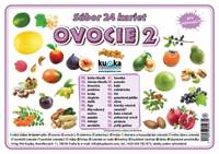 Súbor 24 kariet - ovocie 2