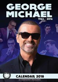George Michael - nástěnný kalendář 2018