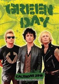 Green Day - nástěnný kalendář 2018
