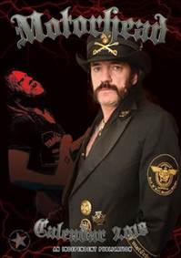 Motorhead - nástěnný kalendář 2018