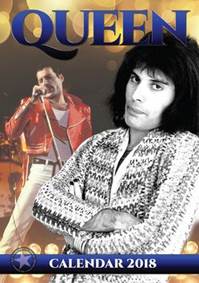 Queen - nástěnný kalendář 2018