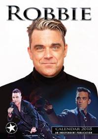 Robbie Willams - nástěnný kalendář 2018