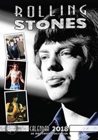 Rolling Stones - nástěnný kalendář 2018