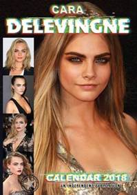 Cara Delevingne - nástěnný kalendář 2018