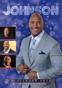 Dwayne Johnson - nástěnný kalendář 2018