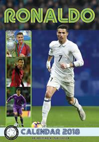 Cristiano Ronaldo - nástěnný kalendář 2018