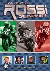 Valentino Rossi - nástěnný kalendář 2018