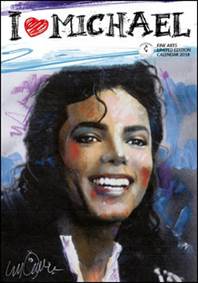 Michael Jackson - nástěnný kalendář 2018
