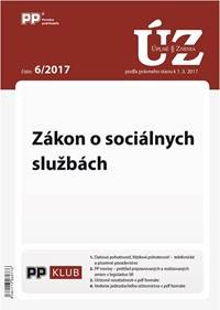 ÚZZ 6/2017 Zákon o sociálnych službách