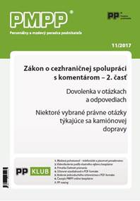 PMPP 11/2017 Zákon o cezhraničnej spolupráci s komentárom - 2.časť