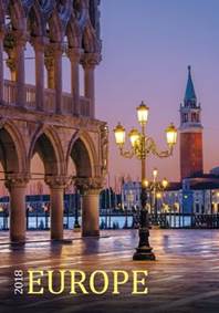 Europe 2018 - nástěnný kalendář