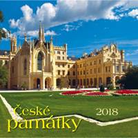 České památky 2018 - nástěnný kalendář