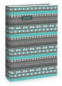 Diář B6 LYRA denní Ethno 2018