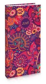 Diář A6 LYRA týdenní Colours 2018