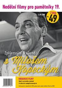 Nedělní filmy pro pamětníky 19. - Miloš Kopecký - 2 DVD pošetka