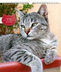 Kočky 2018 - nástěnný kalendář