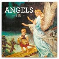 Andělé - nástěnný kalendář 2018