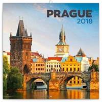 Praha letní 2018 - nástěnný kalendář