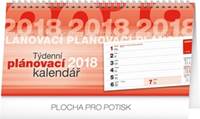 Plánovací kalendář řádkový - stolní kalendář 2018