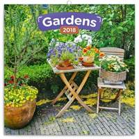 Zahrady - nástěnný kalendář 2018