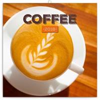 Káva - nástěnný kalendář 2018