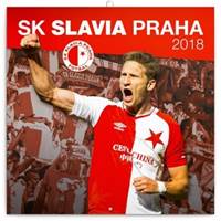 SK Slavia Praha - nástěnný kalendář 2018