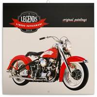 Legends Libero Patrignani - nástěnný kalendář 2018