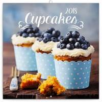 Cupcakes 2018 - nástěnný kalendář