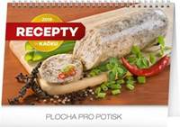 Recepty za kačku - stolní kalendář 2018