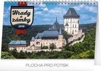 Hrady a zámky - stolní kalendář 2018