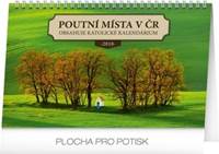 Poutní místa v ČR - stolní kalendář 2018