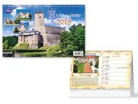 Hrady a zámky 2018 - stolní kalendář