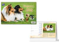 Psí plemena 2018 - stolní kalendář