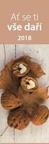 Ať se ti vše daří 2018 - záložkový kalendář
