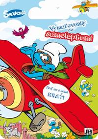 Vymaľovanky so samolepkami - Šmolkovia