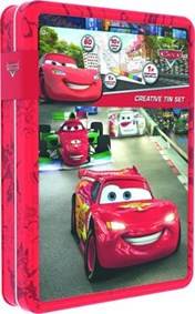 Kreativní plechovka Auta