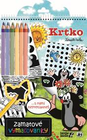 Zamatové vymaľovanky - Krtko